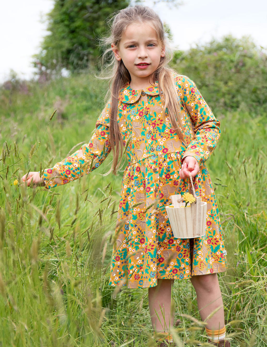 Girls Yellow Dresses at M S
