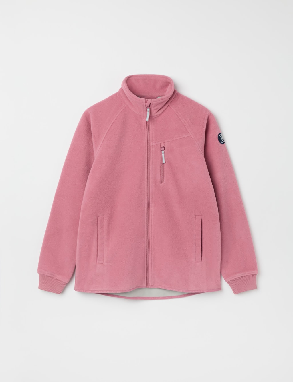 Polarn O. Pyret Girls Fleece Jacket (9 Mths - 10 Yrs) - 3-4 Y - Pink, Pink,Green,Blue