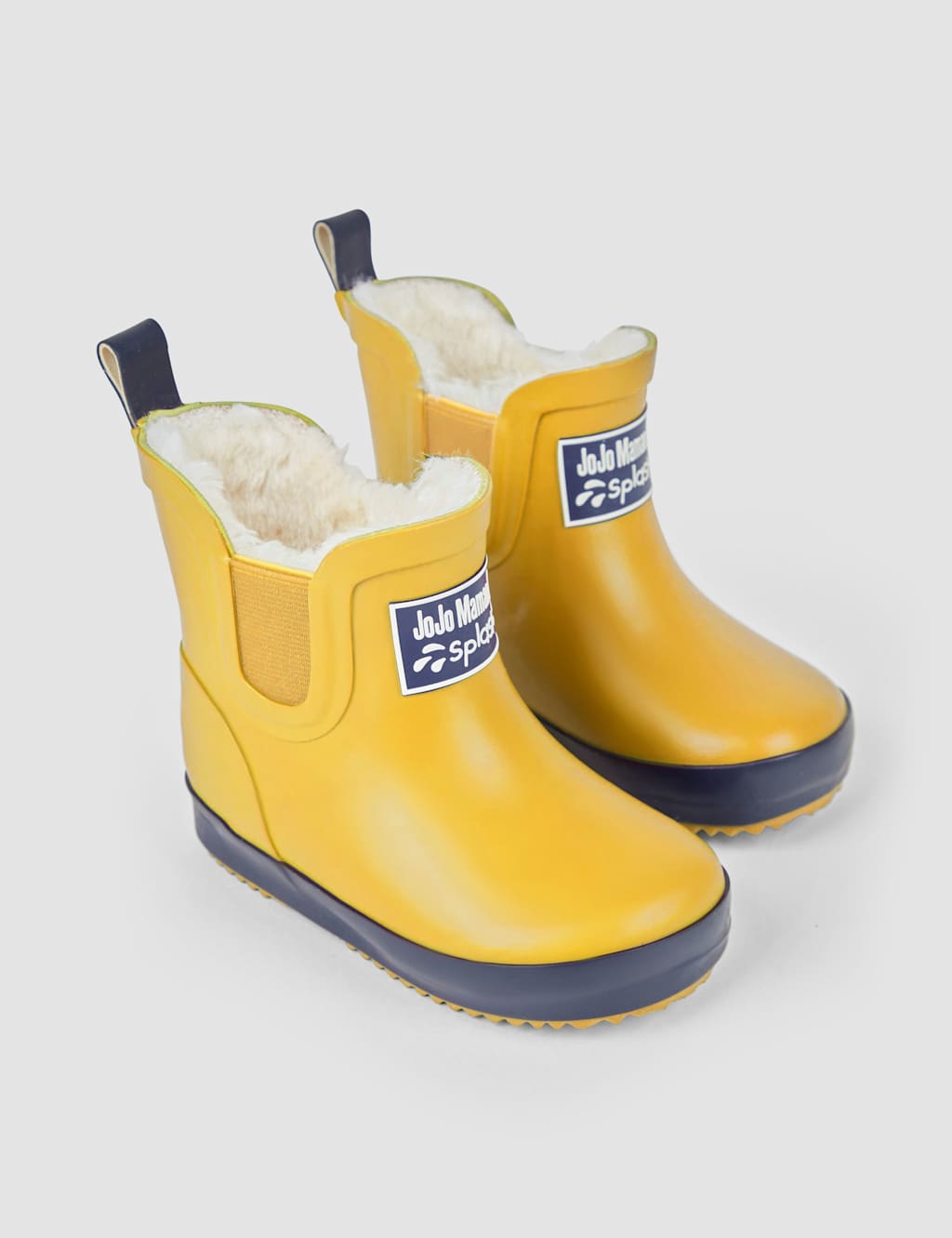 Jojo Maman Bébé Kids Wellies (4 Small-9 Small) - 8 - Yellow - Available at M&S