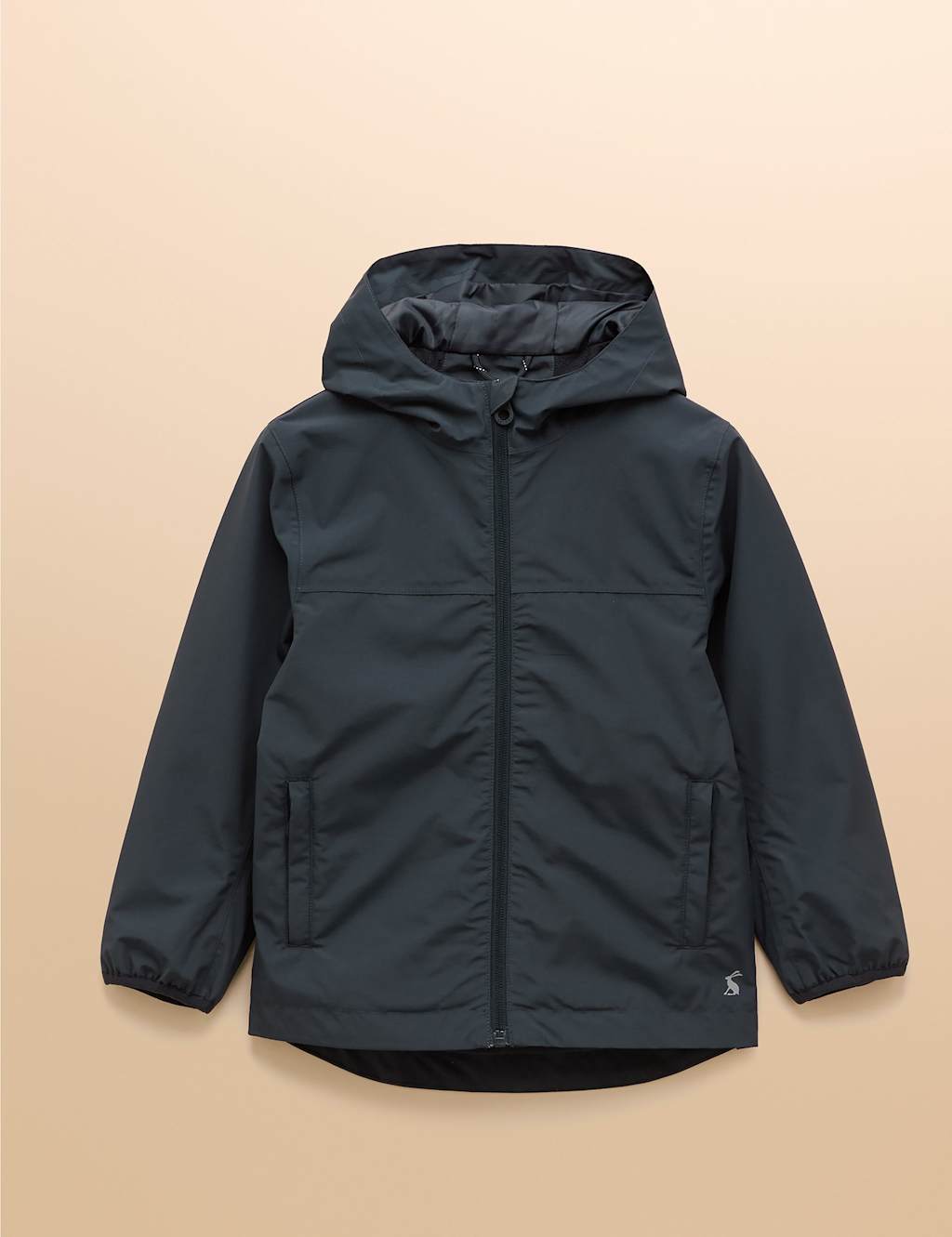 Joules Boys Hooded Waterproof Raincoat (2-11 Yrs) - 2 Years - Navy - Available at M&S