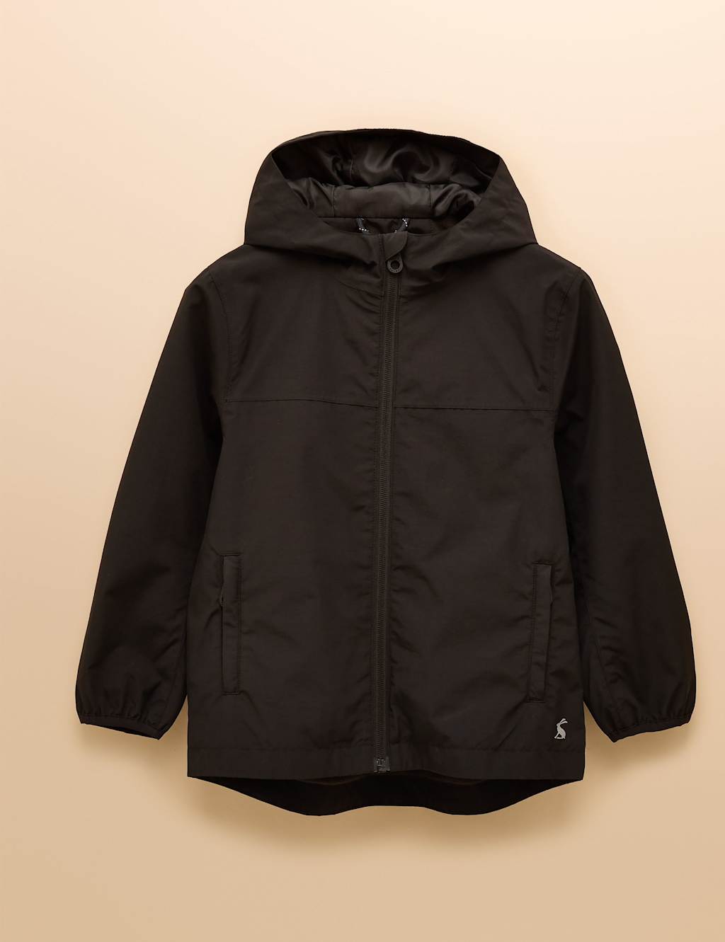 Joules Hooded Waterproof Raincoat (2-11 Yrs) Black