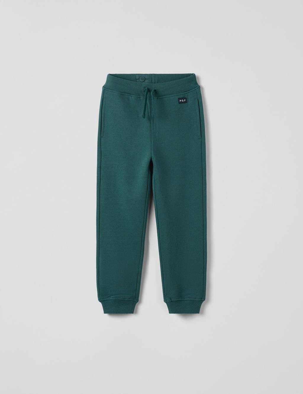 Polarn O. Pyret Pure Cotton Joggers (12 Mths-9 Yrs) Green
