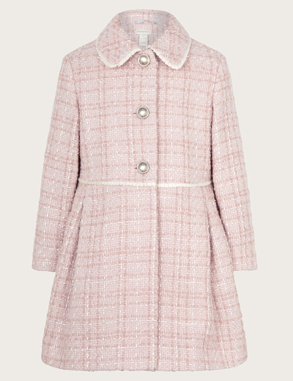 Tweed Collared Coat (3-15 Yrs)