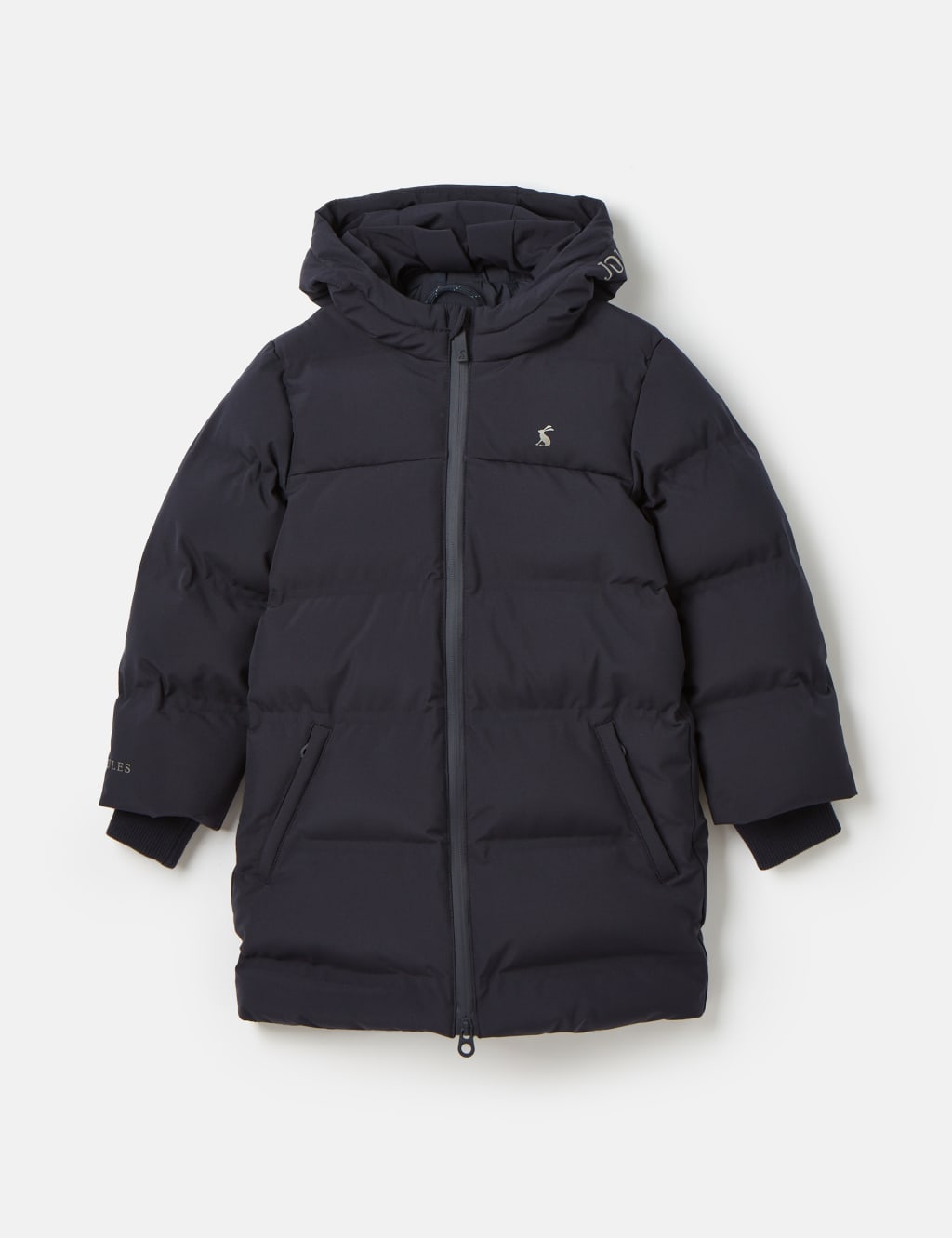 Boys navy padded coat outlet