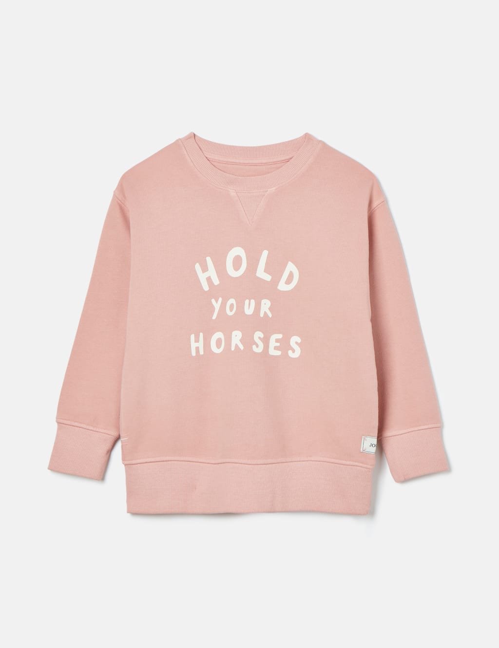 Cotton Rich Hold Your Horses Sweatshirt (2-11 Yrs)