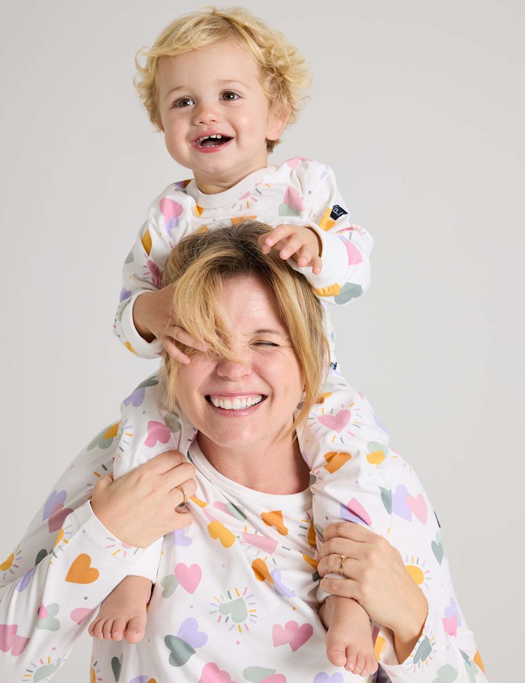 Cotton Rich Heart Pyjamas (1-10 Yrs)