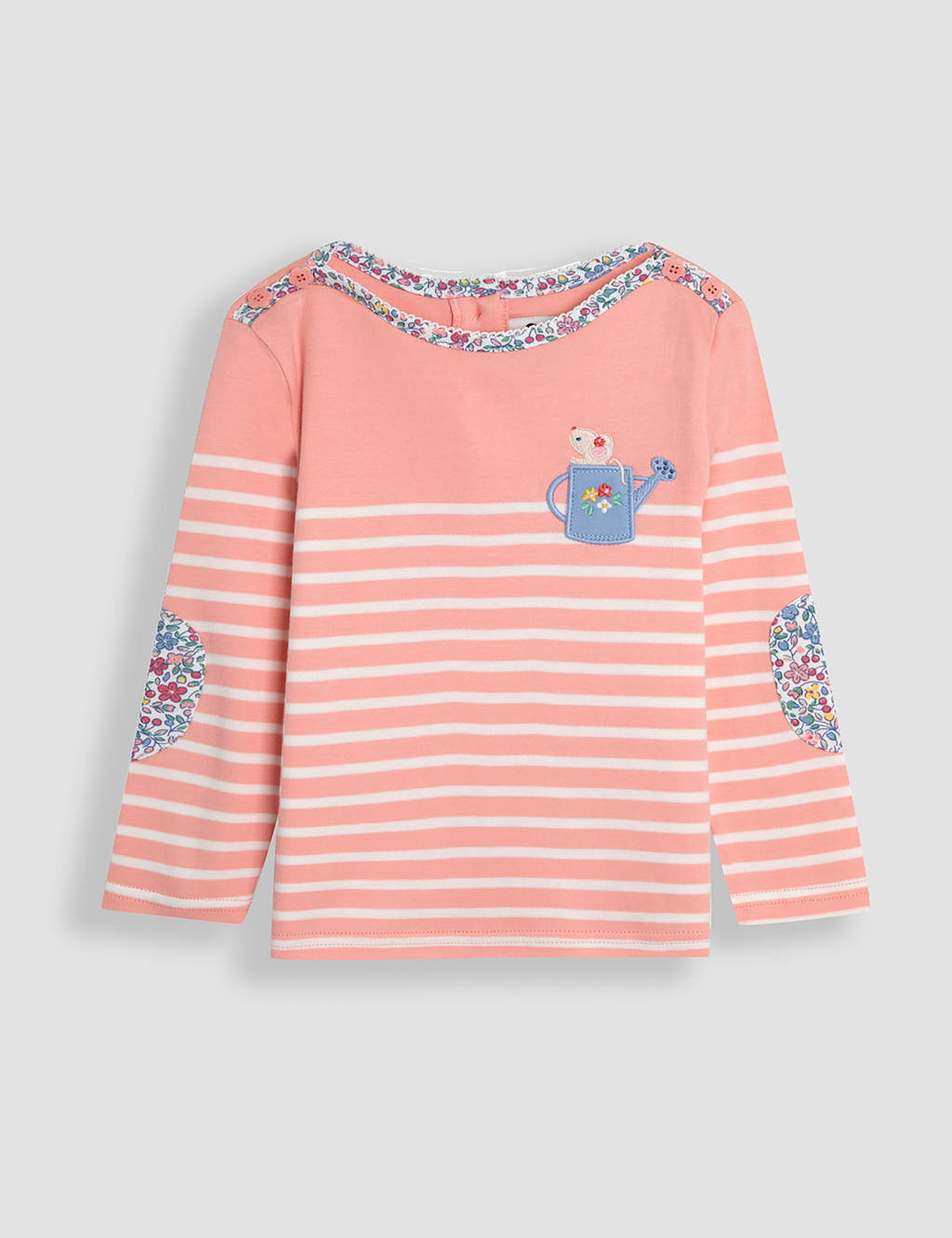 Pure Cotton Mouse Pocket Top (6 Mths-5 Yrs)