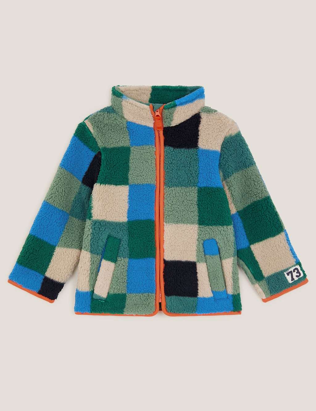 Monsoon Checked Bomber Jacket (2-13 Yrs) Multi
