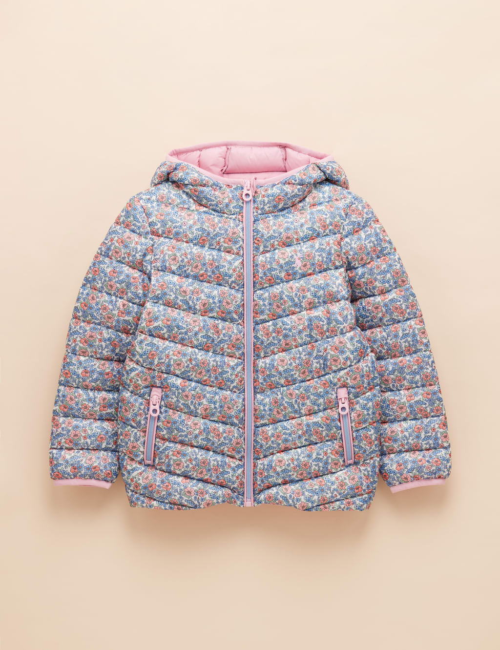 Ditsy Floral Showerproof Padded Coat (2-11 Yrs)