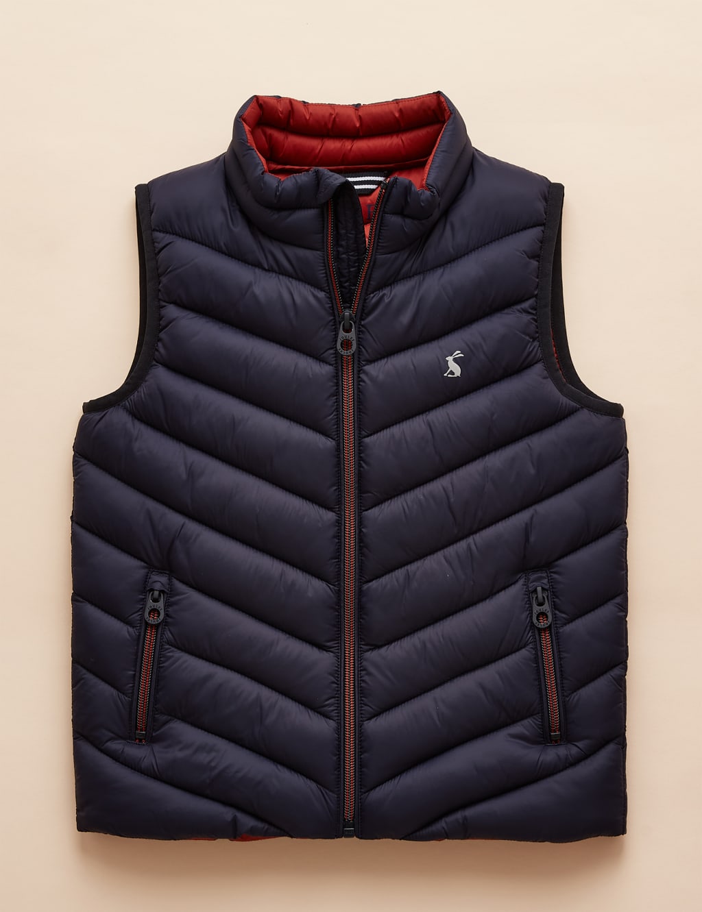 Joules Boys Quilted Gilet (2-12 Yrs) - 9-10Y - Navy, Navy