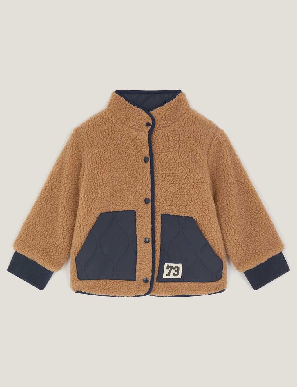 Monsoon Reversible Bomber (3-13 Yrs) Navy Mix
