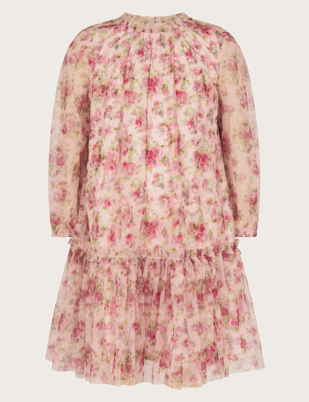 Floral Tulle Frill Dress (3-13 Yrs)