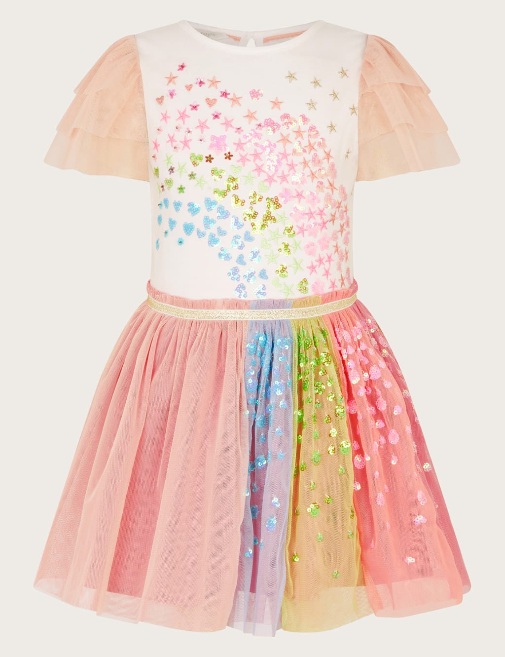 Tulle Sequin Dress (3-13 Yrs)