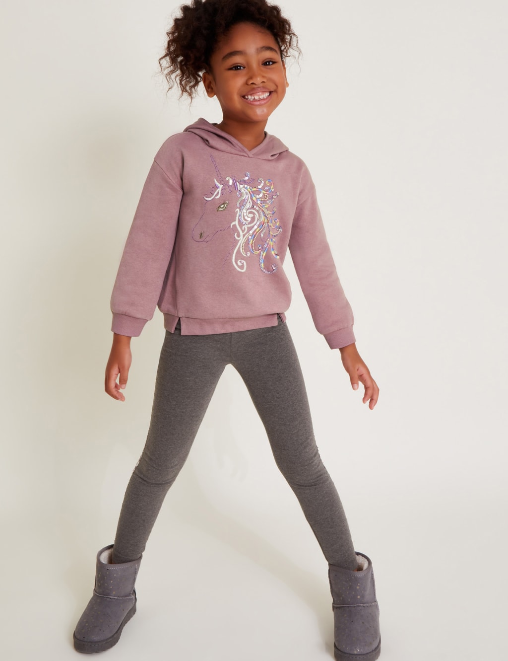 Cotton Rich Unicorn Top & Bottom Outfit (3-13 Yrs)