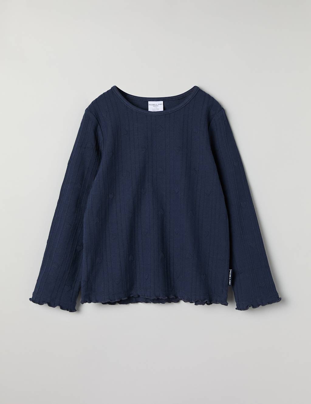 Cotton Rich Heart Embroidered Top (1-10 Yrs)