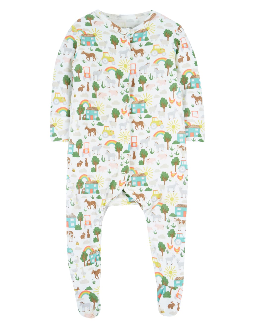 Pure Cotton Dinosaur Romper (0-18 Mths)
