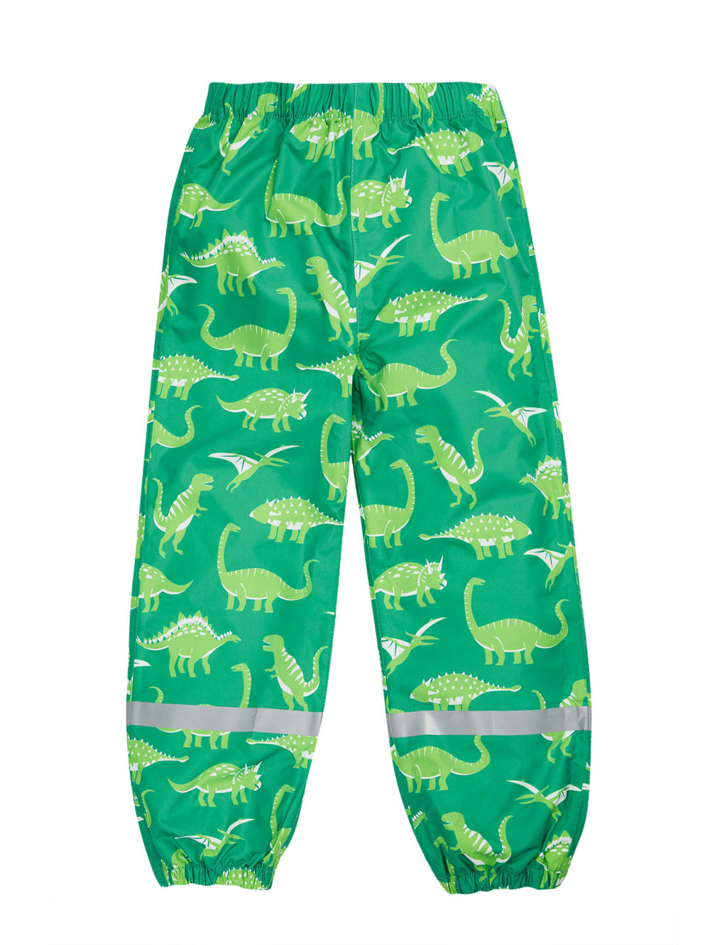 Frugi Boys Dinosaur Joggers (1-10 Yrs) - 4-5 Y - Green Mix, Green Mix