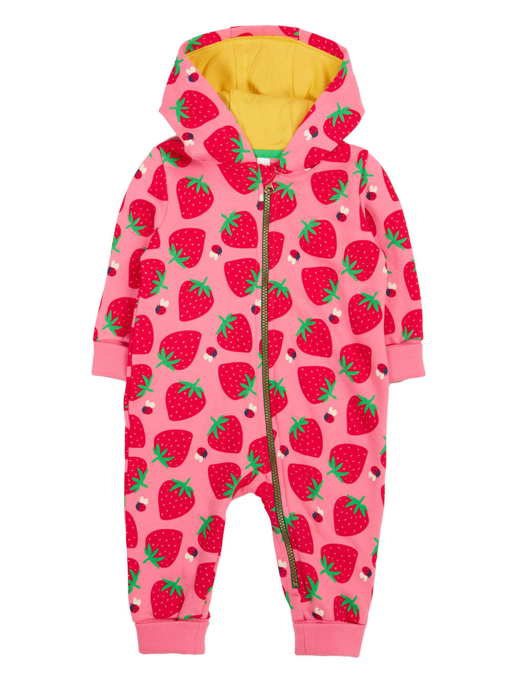 Pure Cotton Strawberry All In One (0 Mths-5 Yrs)
