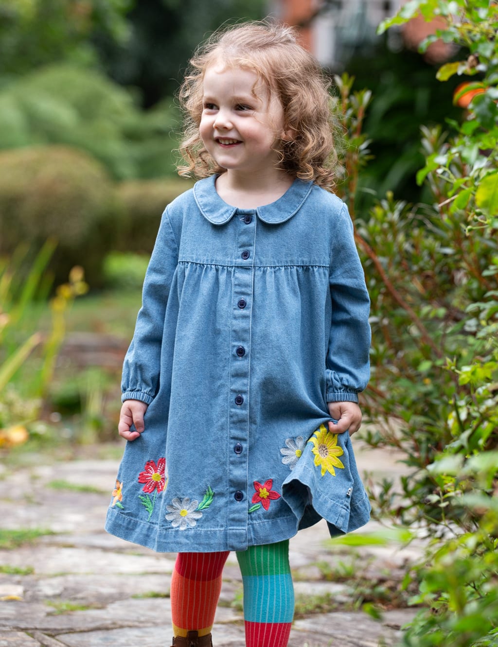 Denim Dress (0-5 Yrs)