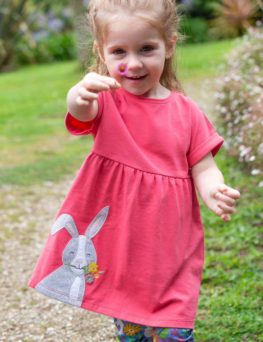 2pc Cotton Rich Dress with Leggings (0-5 Yrs)