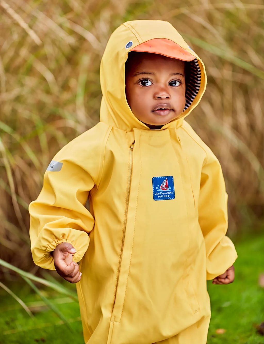JoJo Maman Bb Waterproof Duck Puddlesuit (9 Mths-4 Yrs) Yellow