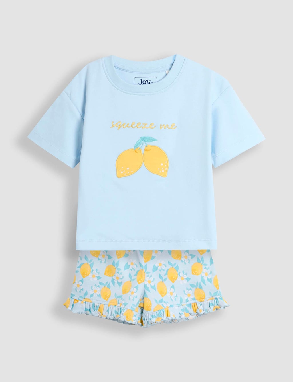 Pure Cotton Lemon Pyjamas (1-6 Yrs)