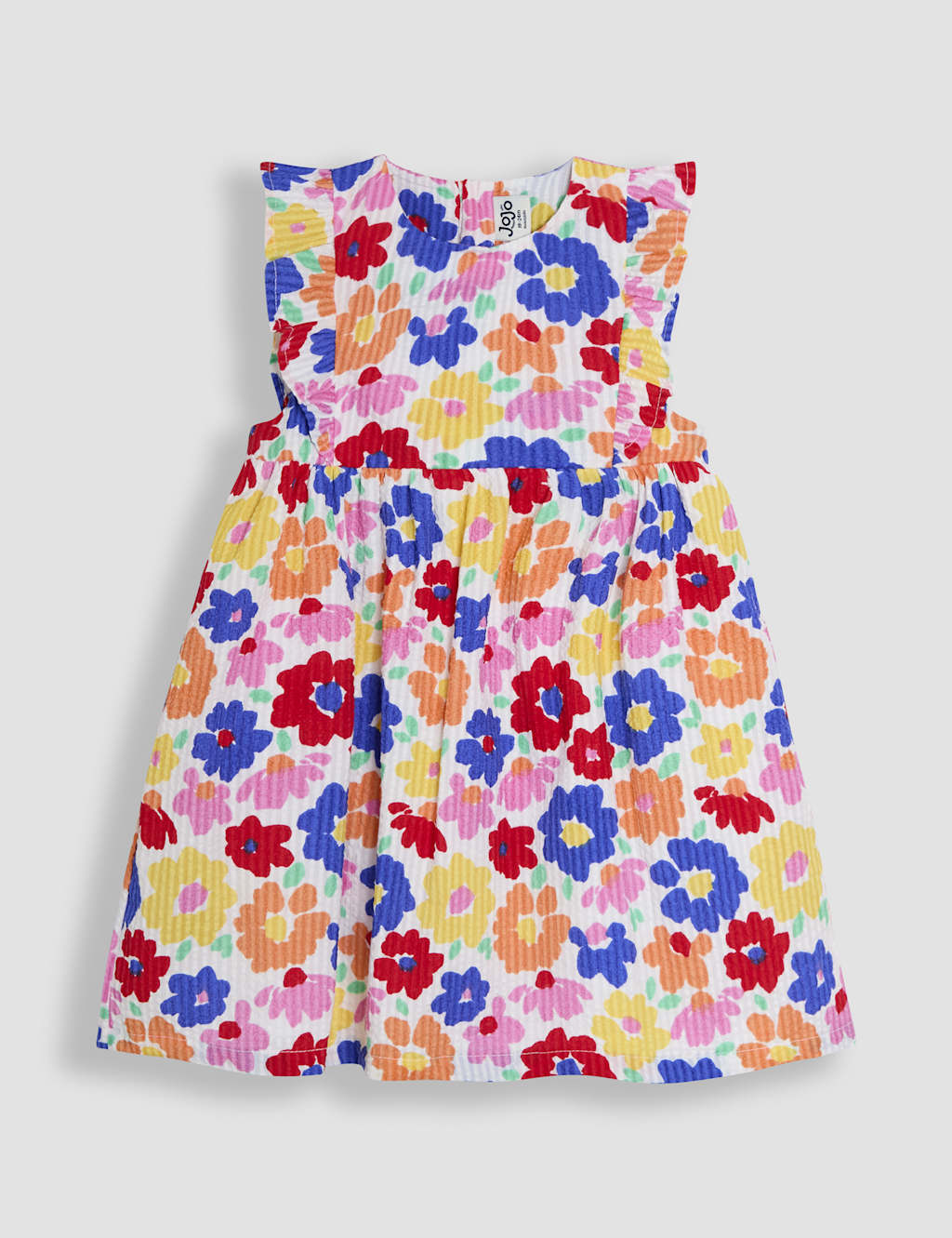 2pc Pure Cotton Floral Dress (6 Mths - 5 Yrs)