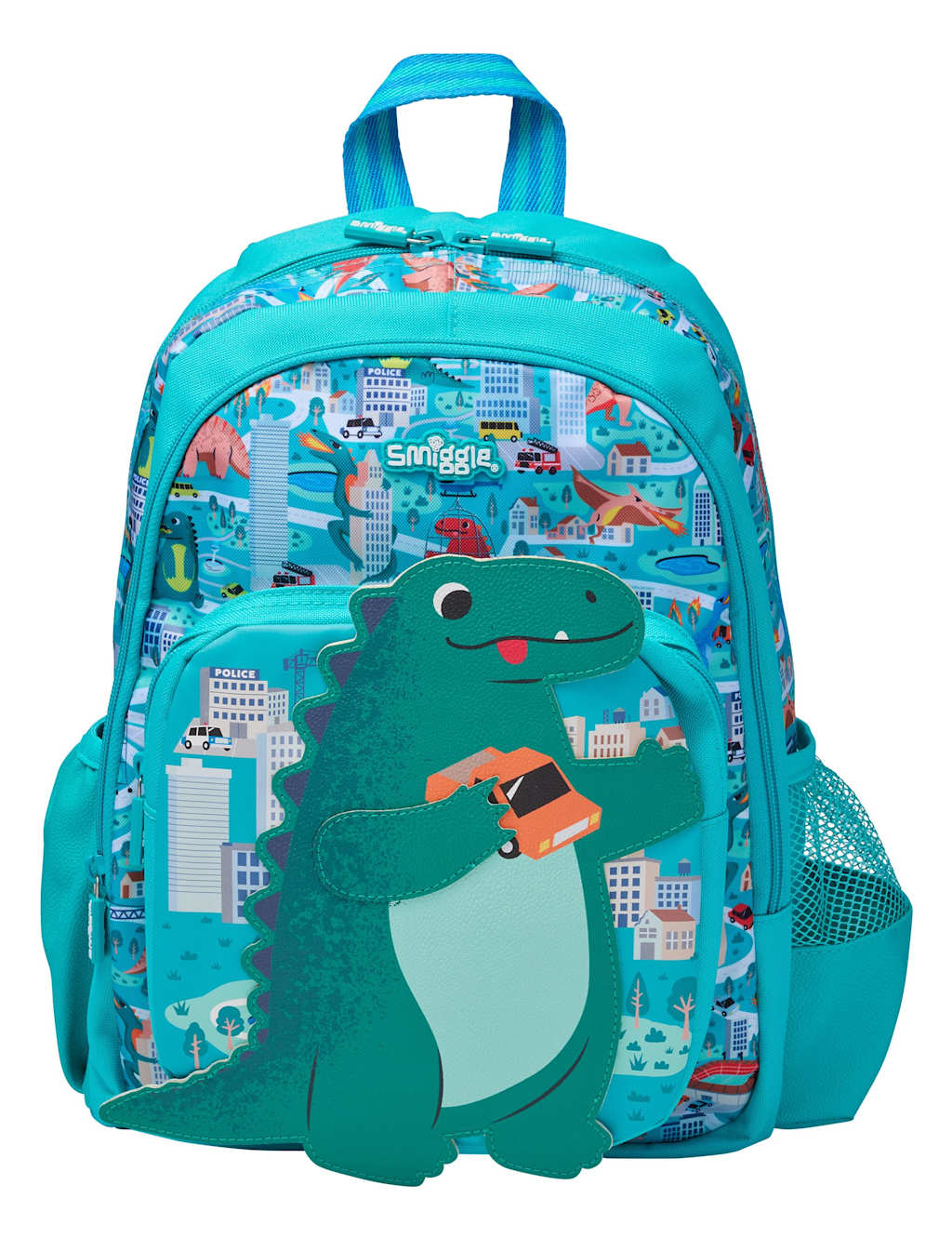 Smiggle Kids' Printed Backpack Green Mix