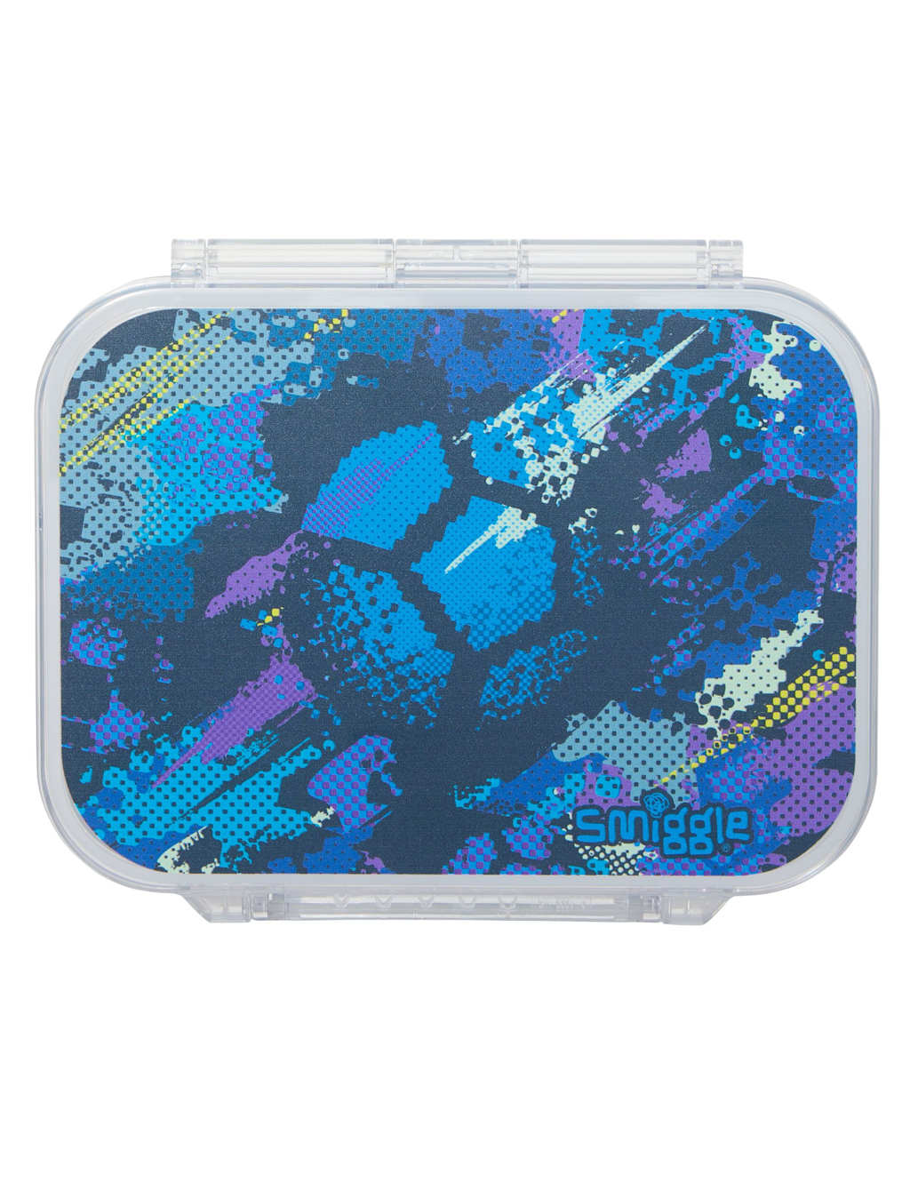 Smiggle Kids' Football Small Bento Lunch Box Multi