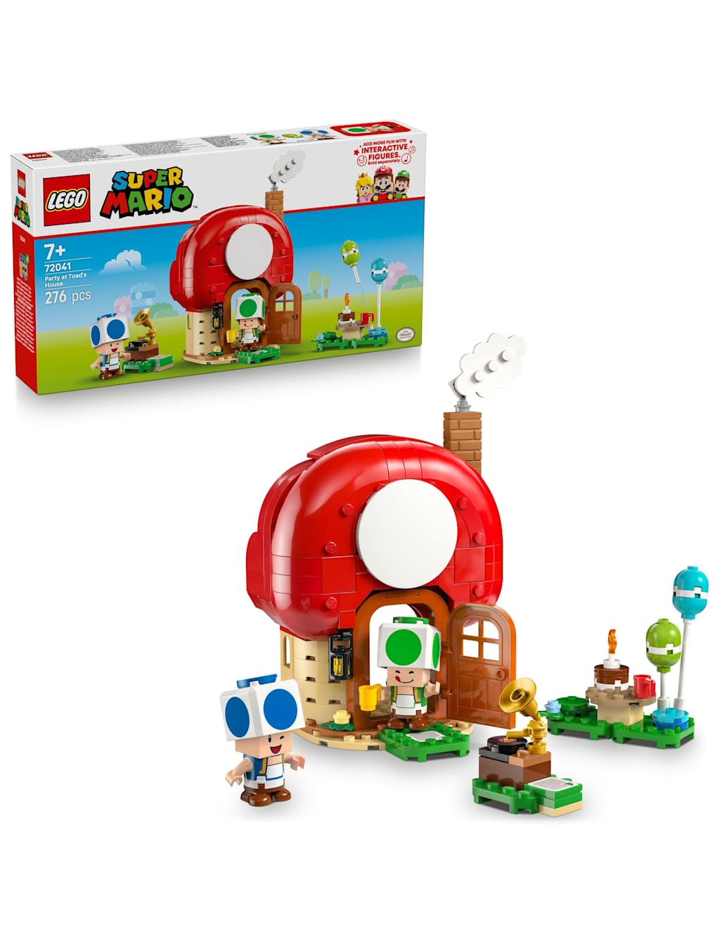 Lego LEGO Super Mario Party at Toad's House Toy 72041(7+ Yrs) Multi