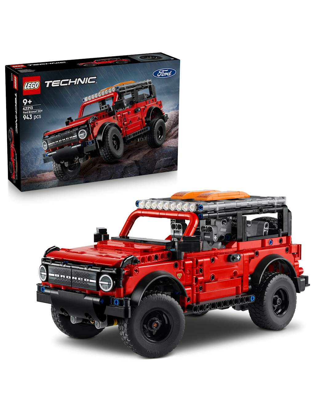 Lego LEGO Technic Ford Bronco SUV Off Road Car Toy 42213(9+ Yrs) Multi