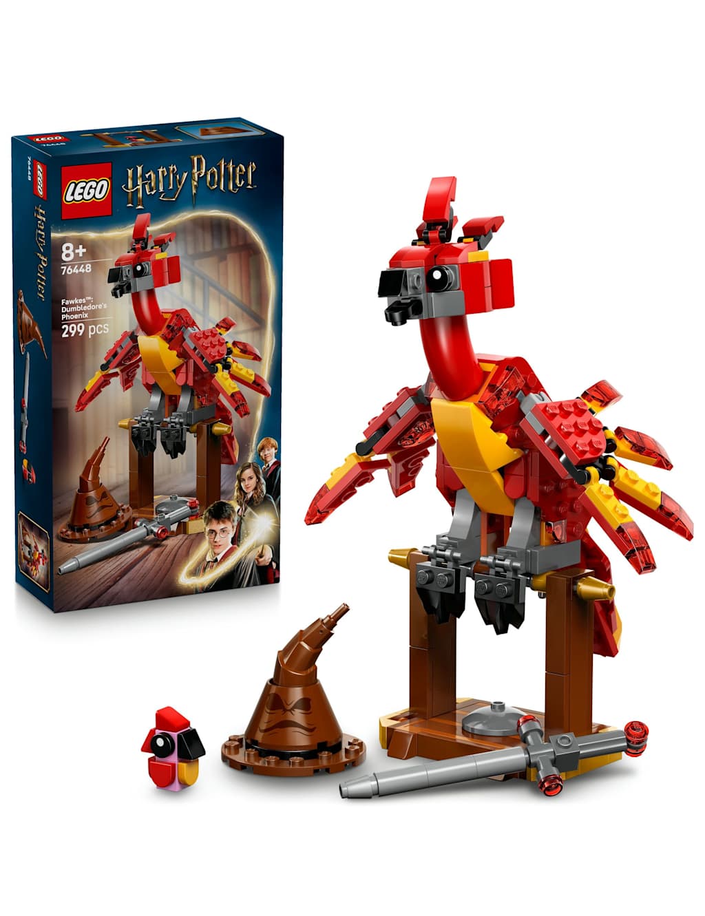 Lego LEGO Harry Potter Fawkes: Dumbledore's Phoenix 76448(8+ Yrs) Multi