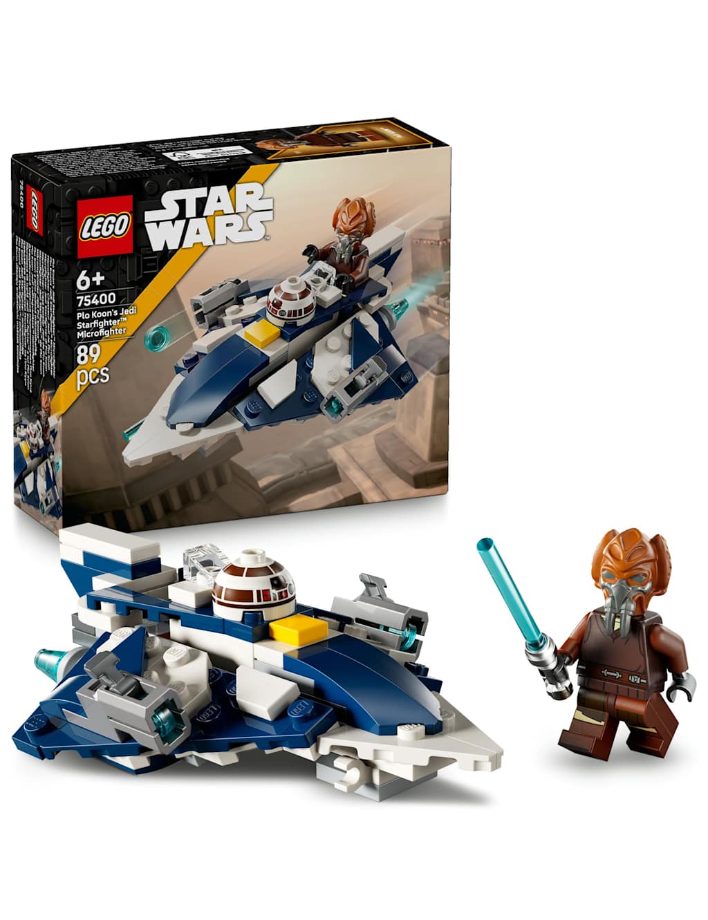 Lego Plo Koon's Jedi Starfighter Microfighter 75400(6+ Yrs) Multi