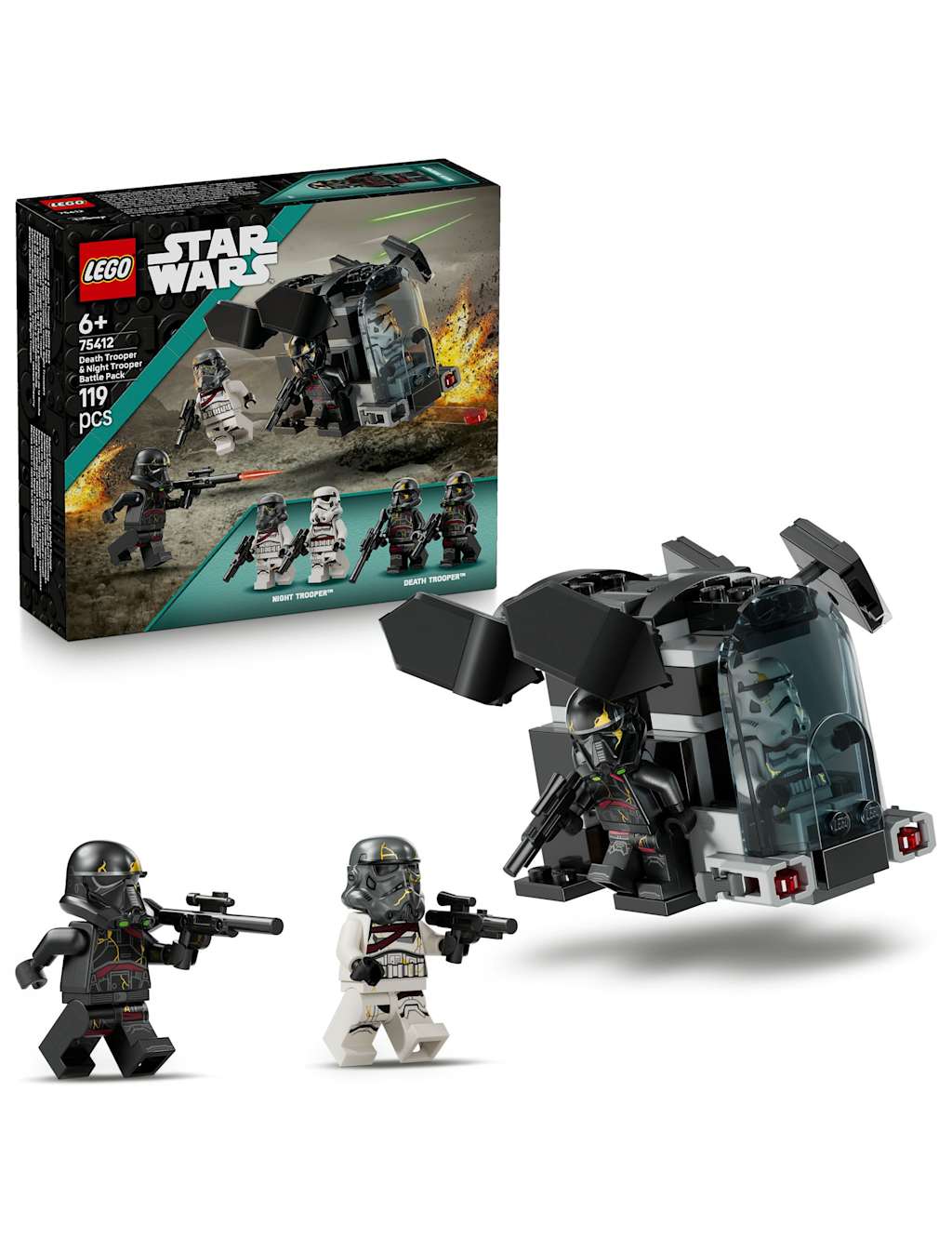 Lego LEGO Star Wars Death Trooper & Night Trooper Battle Pack 75412(6+ Yrs) Multi