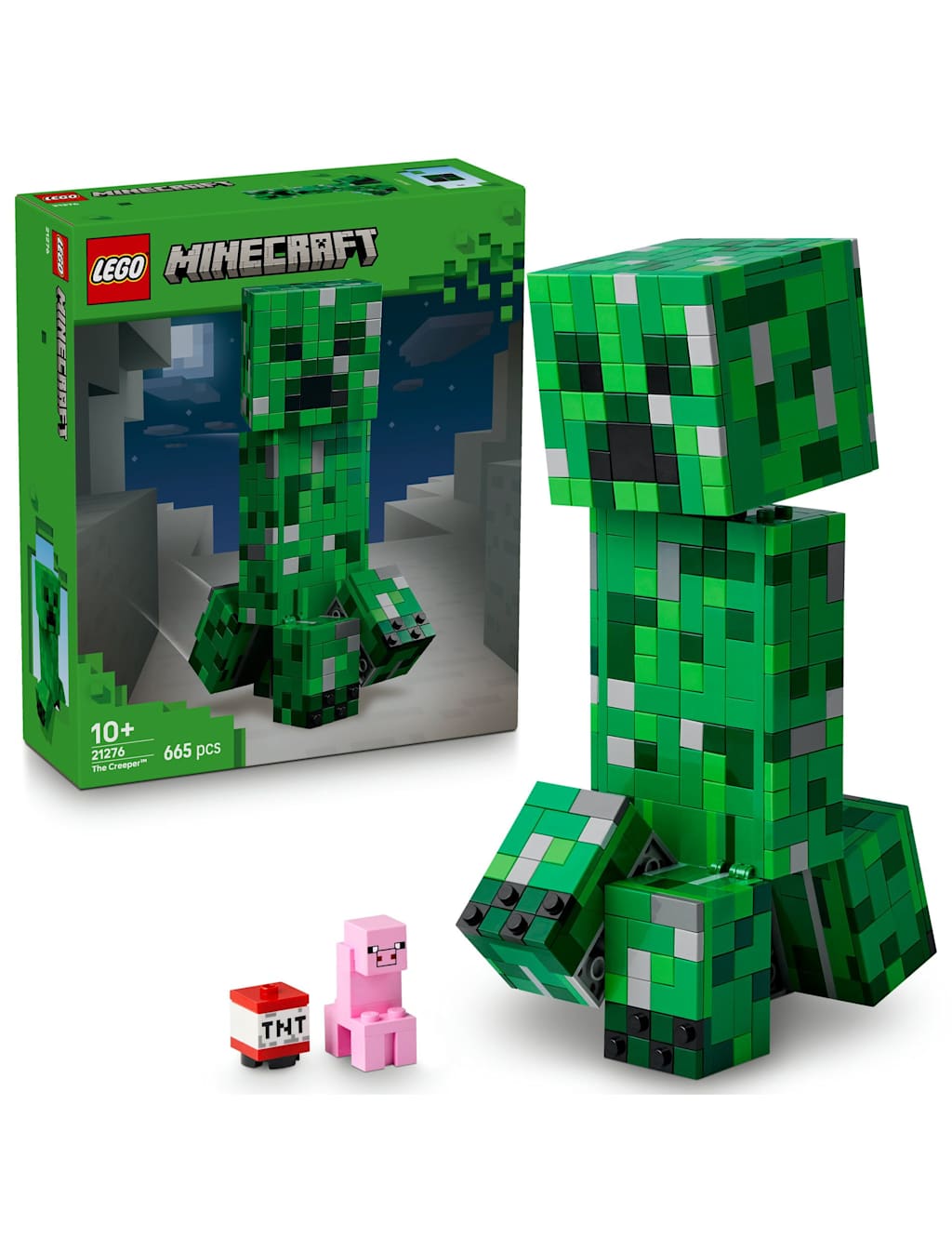 Lego LEGO Minecraft The Creeper Figure Building Toy 21276(10+ Yrs) Multi