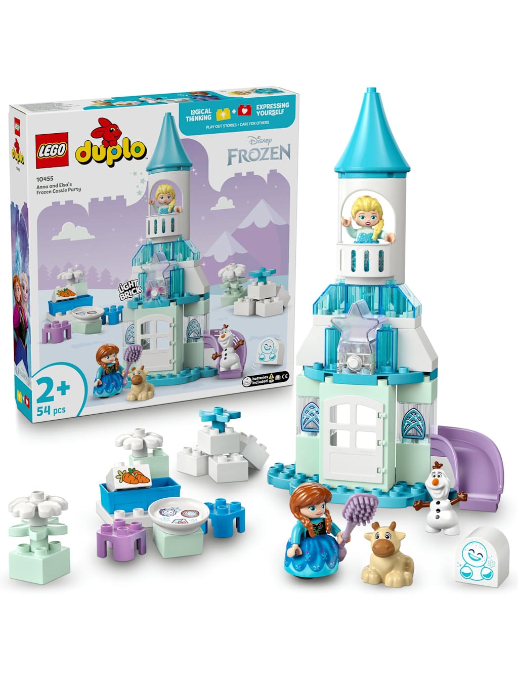 Lego LEGO DUPLO Disney Anna and Elsa's Frozen Castle 10455(2+ Yrs) Multi