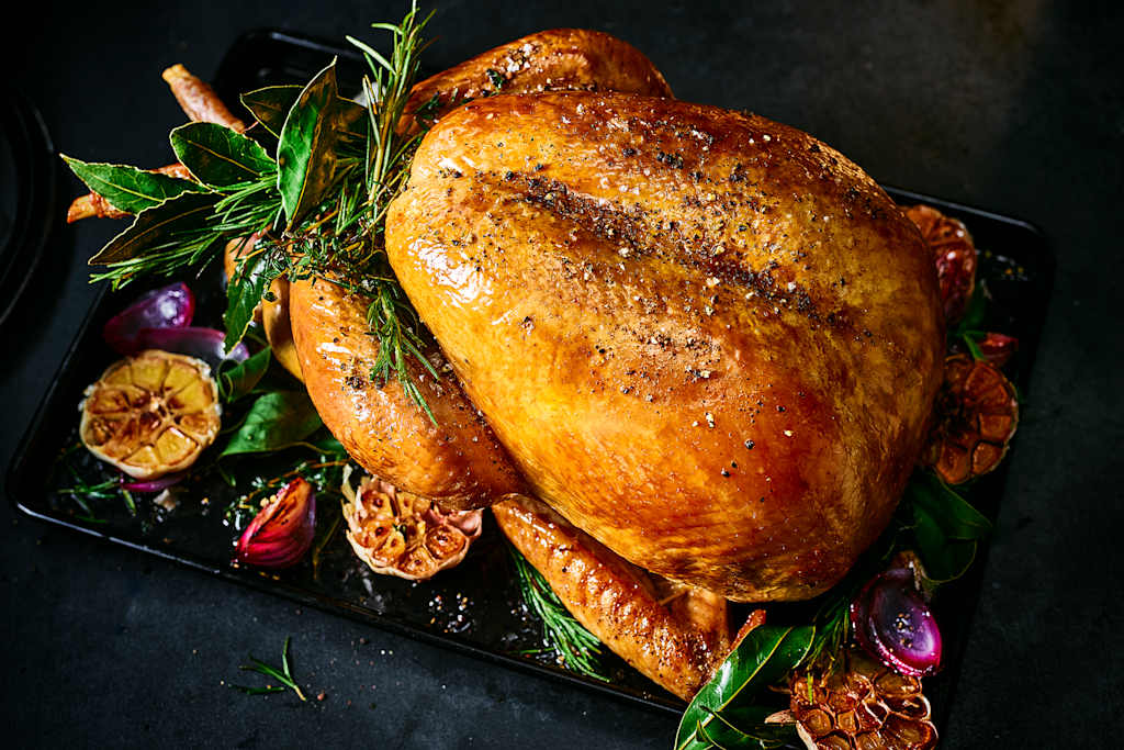 Collection Free Range Pembrokeshire Heritage Blue Whole Turkey (Serves 6-10) 1 of 1