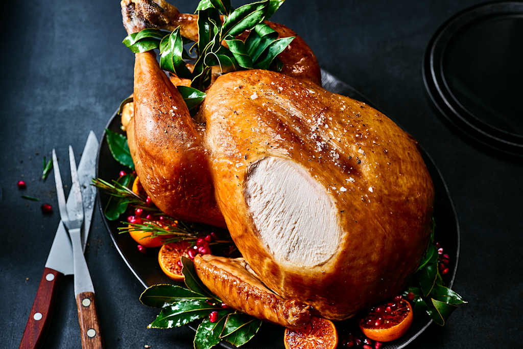 Collection Free Range Traditionally Prepared Bronze Whole Turkey (Serves 8-10) 1 of 1