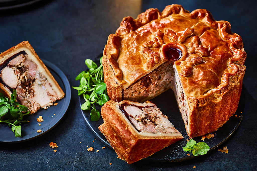 Collection Handcrafted Turkey, Bacon & Stuffing Pork Pie (Serves 12) 1 of 1
