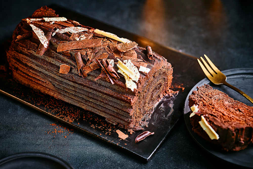 Collection Made Without Wheat Chocolate Yule Log (Serves 8) 1 of 1