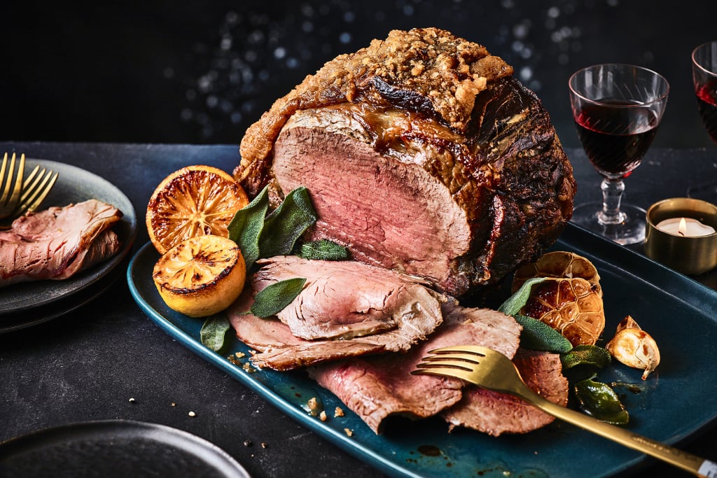 Collection Blackthorn Salt Dry-Aged King Arthur Sirloin Beef Joint (Serves 6) 1 of 1