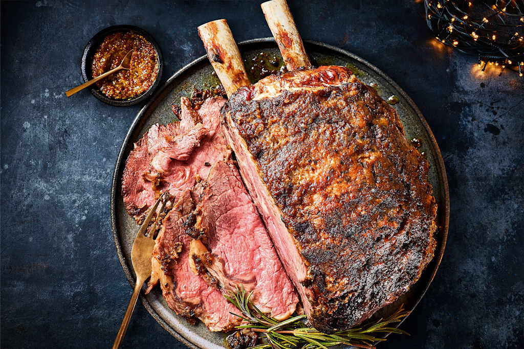 Collection Irish Two Bone Rib of Beef (Serves 6) 1 of 1