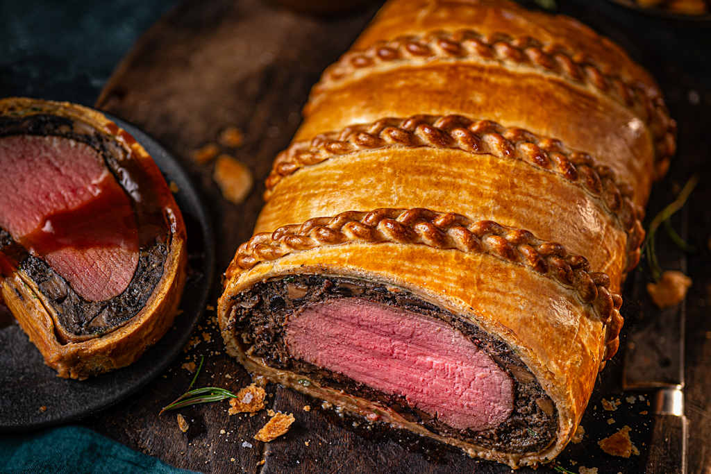 Collection Fillet of British Beef Wellington by Tom (Serves 6) 1 of 1