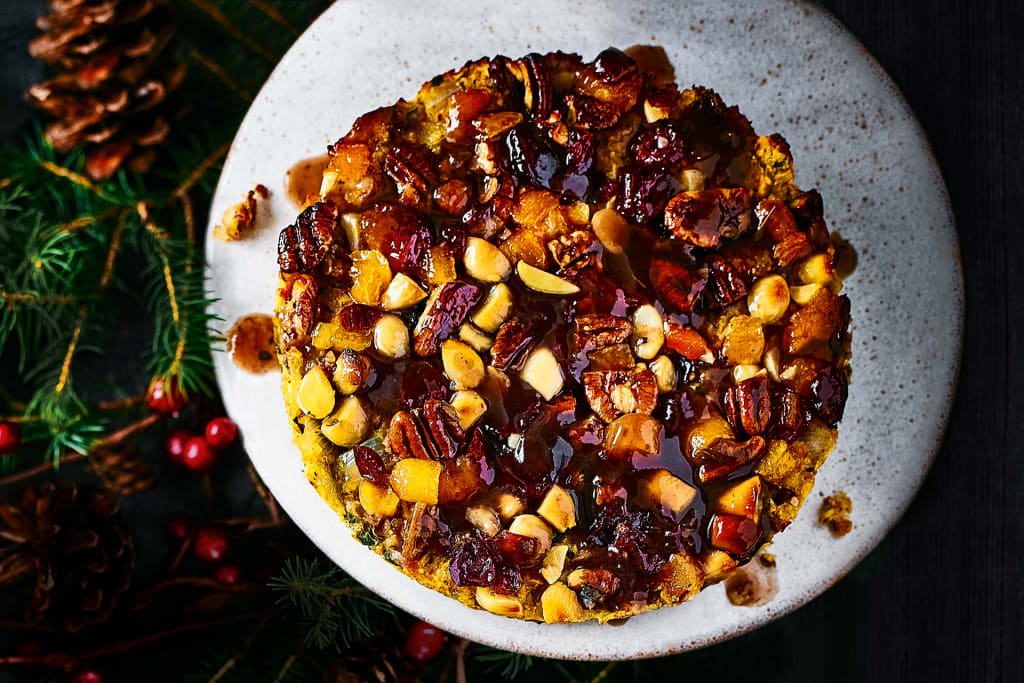 Plant Kitchen Butternut, Almond & Pecan Nut Roast (Serves 4) 1 of 1