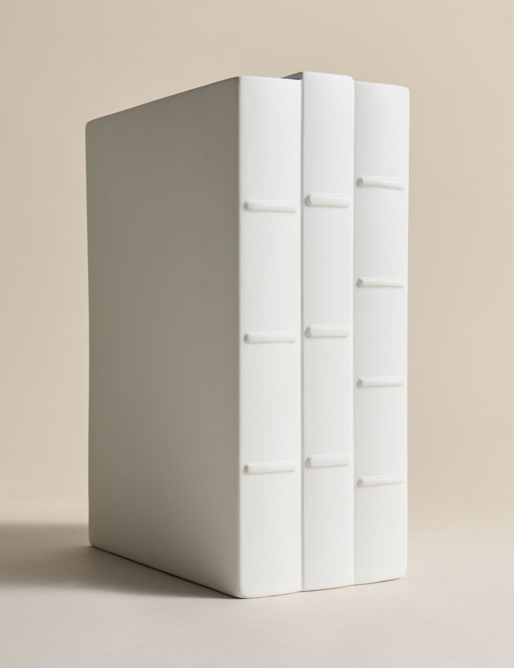 M&S X Kelly Hoppen Ceramic Books Ornament - White