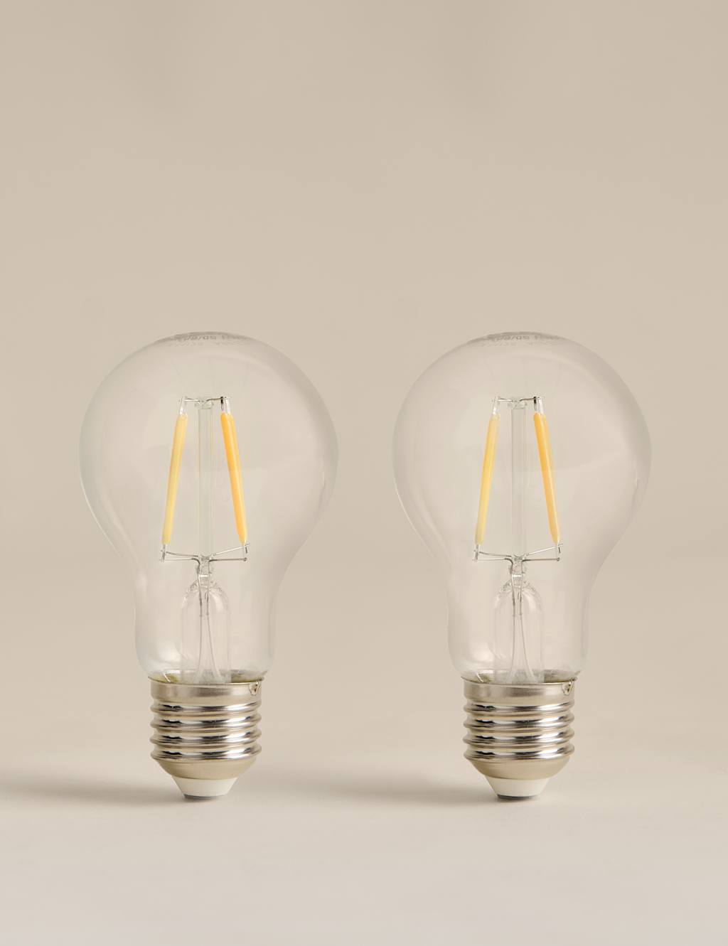 Image of M&S 2 Pack 4W E27 GLS&hellip;