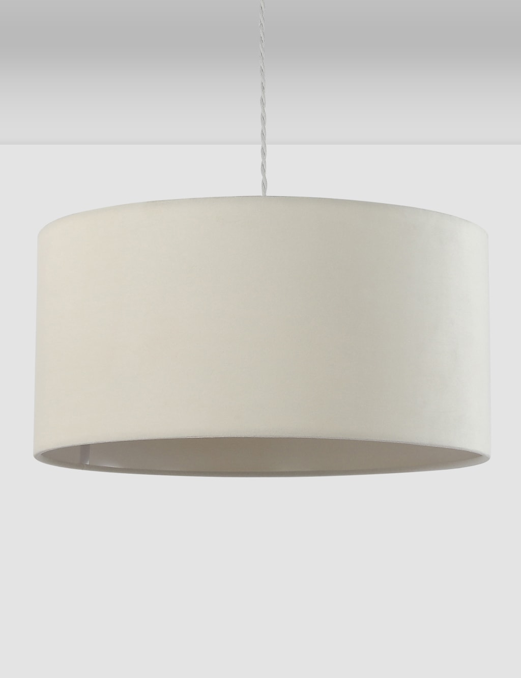 Velvet Oversized Ceiling Lamp Shade