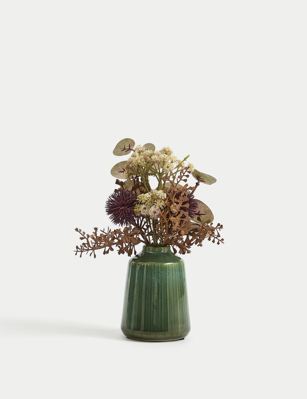 Artificial Dried Arrangement in Ceramic Pot
