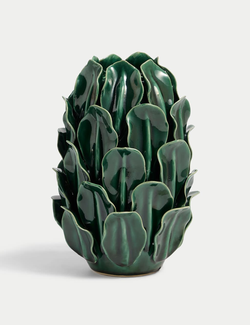 Large Petal Ceramic Vase