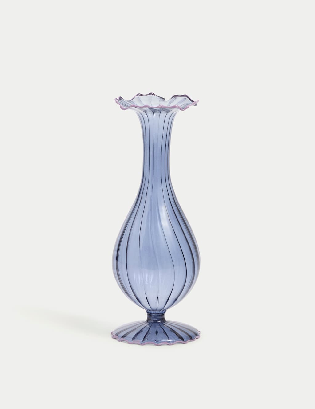 Tall Glass Vase